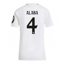 Real Madrid David Alaba #4 Hemmatröja Dam 2024-25 Korta ärmar